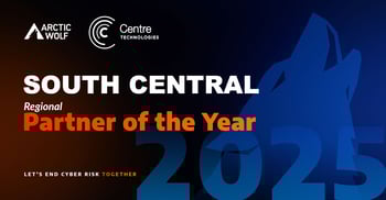 featured image for Centre Technologies Named 2025 South Central Partner of the Year by Arctic Wolf